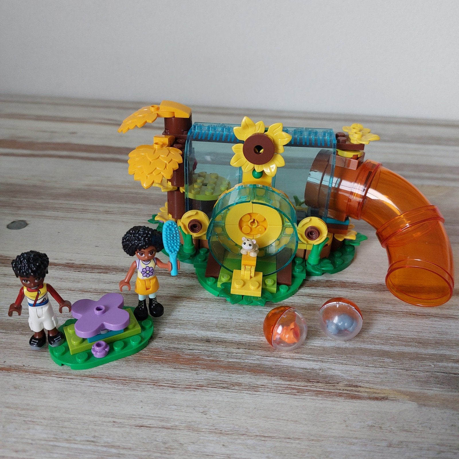 LEGO Friends Hamster Speeltuin 42601 met 2 poppetjes, Ophalen of Verzenden, Zo goed als nieuw, Overige merken