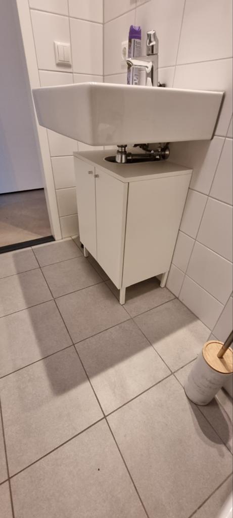 IKEA NYSJÖN wastafelkast met 2 deuren, Ophalen, 50 tot 100 cm, Zo goed als nieuw, Minder dan 100 cm