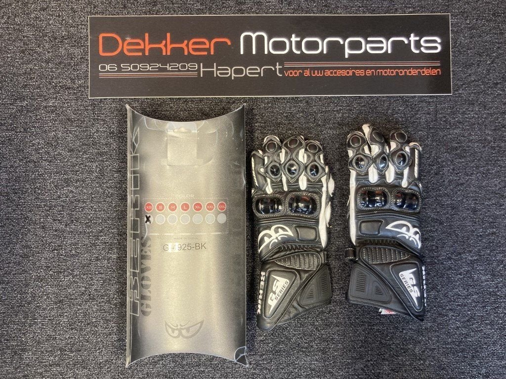 Berik race/sportieve motor handschoen NIEUW XS €75.-, Motoren, -, -, Nieuw, Ophalen of Verzenden