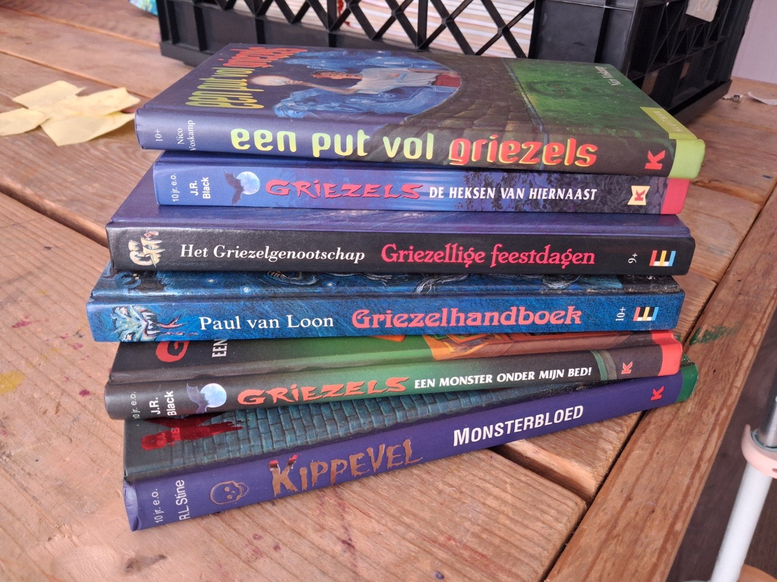 Griezelboeken Kippevel, Griezels, Gruffalo, Matild, Ophalen of Verzenden, Gelezen, Diverse auteurs (o.a. R.L. Stine, Julia Donaldson, Roald Dahl)