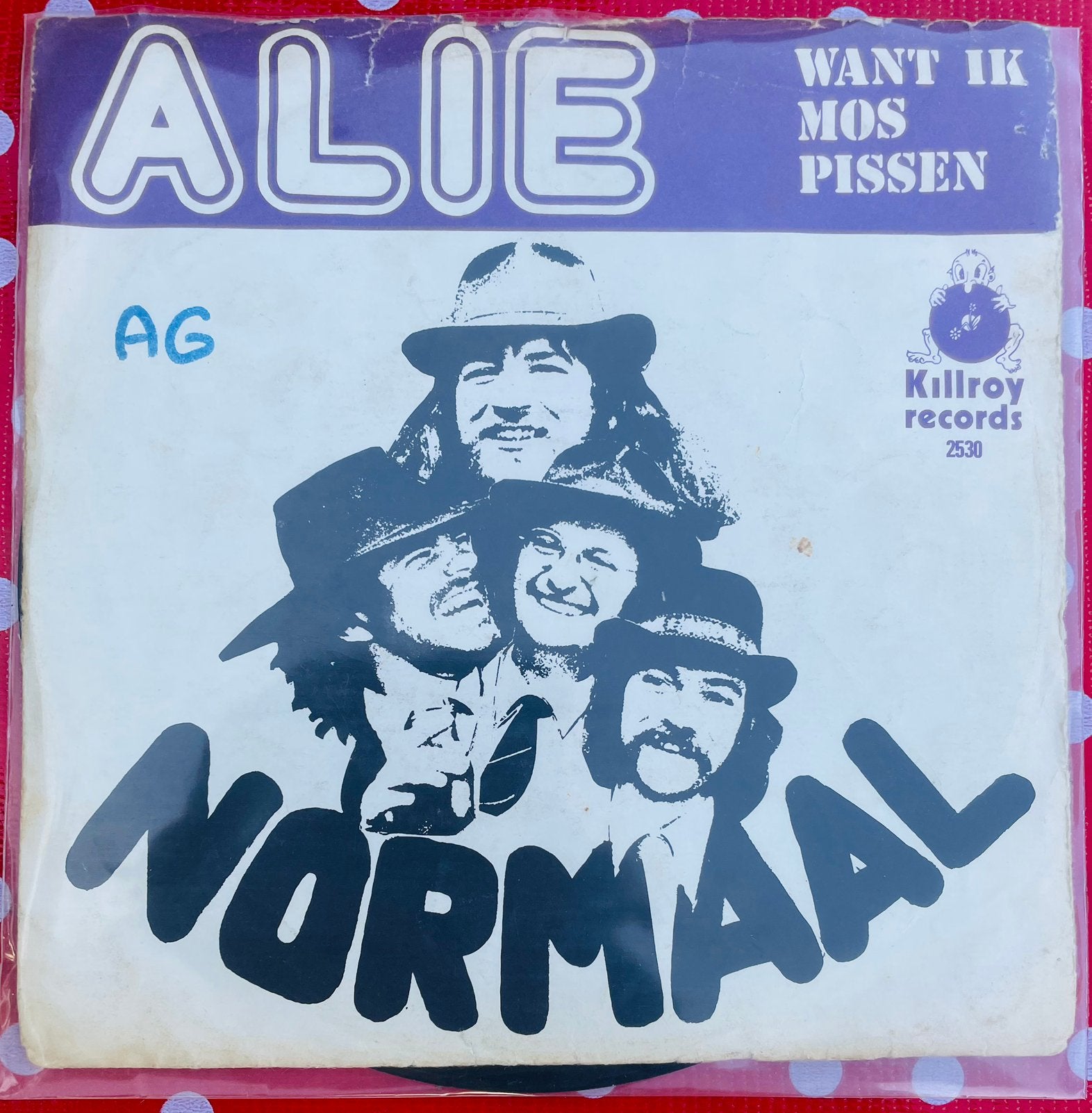 Normaal vinyl single Alie, Gebruikt, Originele persing, 7 inch, Ophalen of Verzenden