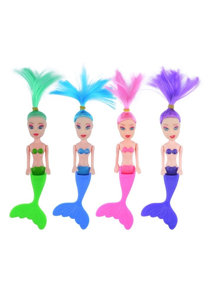 PARTIJ ZEEMEERMINPOP 14CM IN 4 KLEUREN, ., Nieuw, Ophalen of Verzenden, .