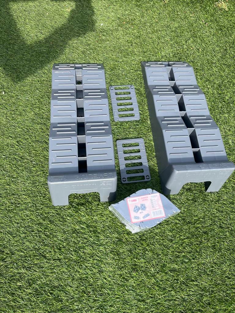 Fiamma Level Up Camper Leveling Ramps met Chock Level, Caravans en Kamperen, Ophalen, Gebruikt
