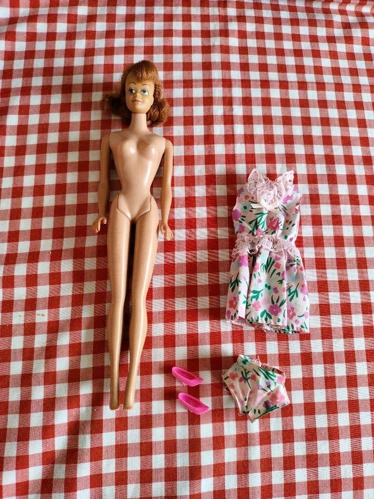 Vintage Midge Barbie Mattel 1958, Ophalen of Verzenden, Gebruikt, Pop
