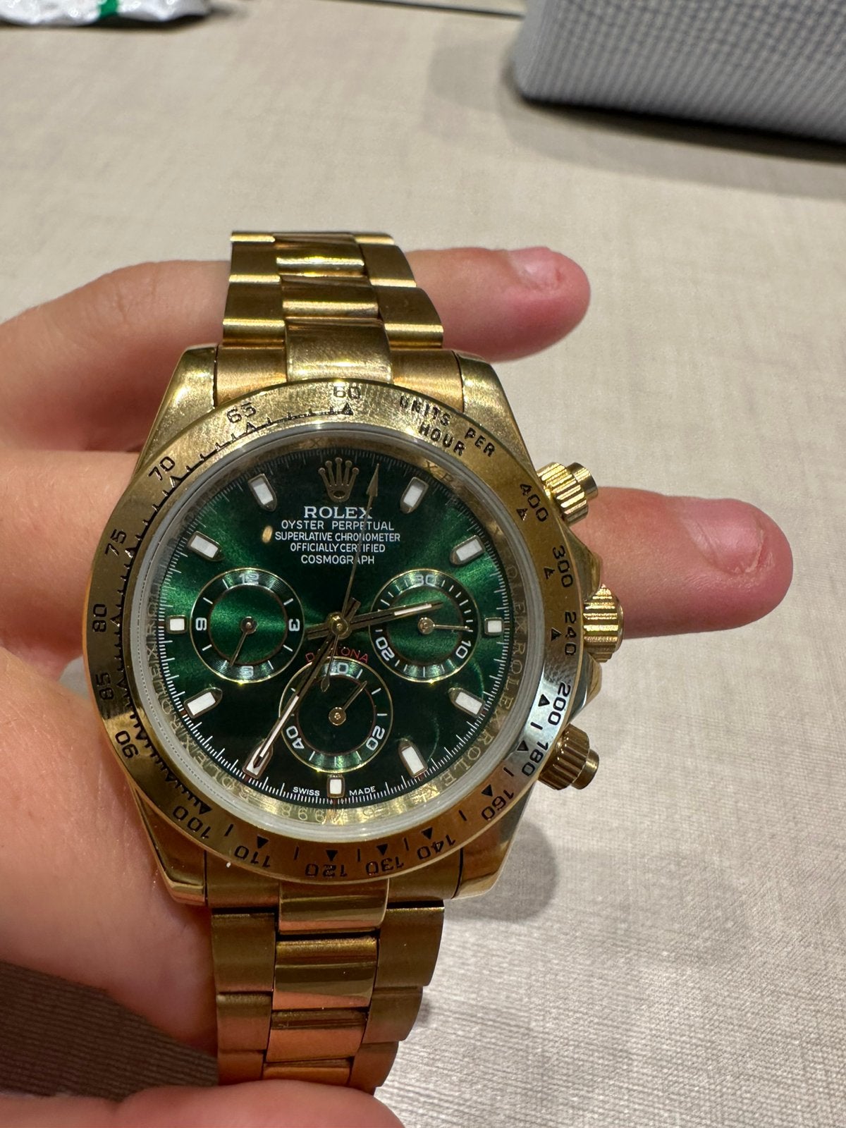 Rolex Daytona john mayer, Staal, Polshorloge, Ophalen of Verzenden, Zo goed als nieuw