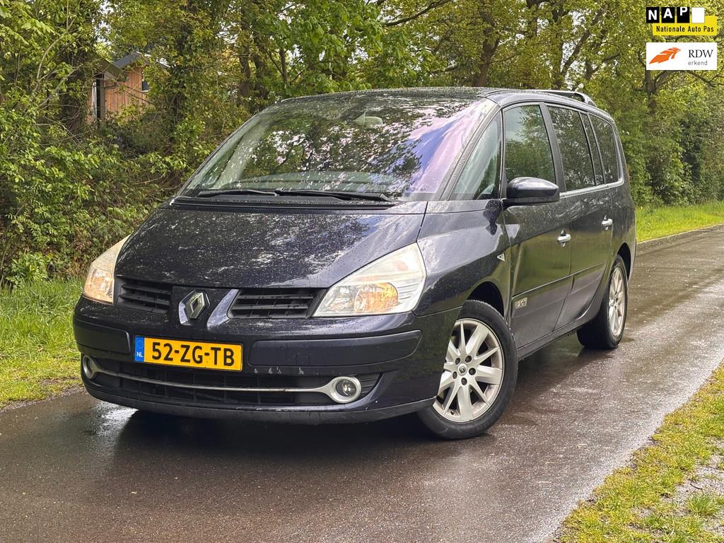 Renault Grand Espace 2.0T Dynamique | Automaat + Panoramdak, 1998 cc, Zwart, 4 cilinders, 2000 kg