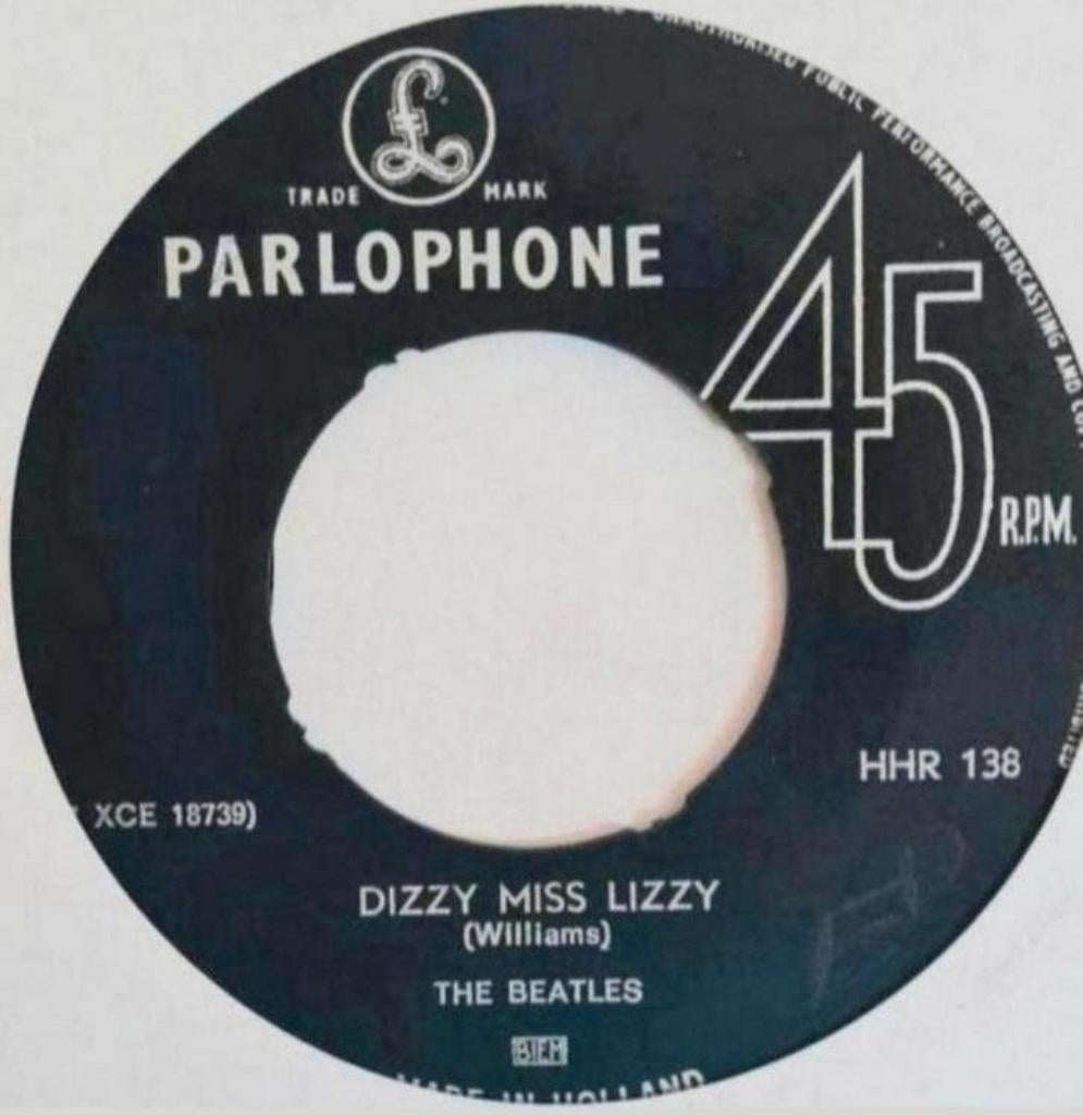 THE BEATLES - DIZZY MISS LIZZY, Cd's en Dvd's, Vinyl Singles, Ophalen of Verzenden, Gebruikt