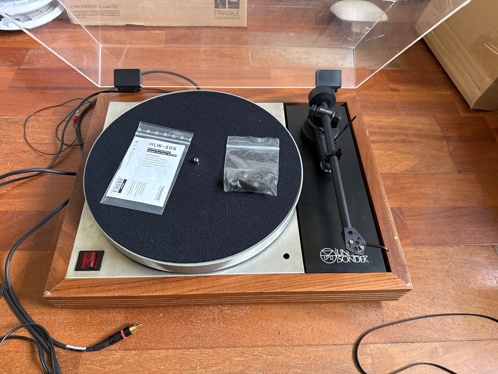 Linn LP12 Sondek Platenspeler - Serienummer 001918, Audio, Tv en Foto, Ophalen, Gebruikt, Platenspeler, Overige merken