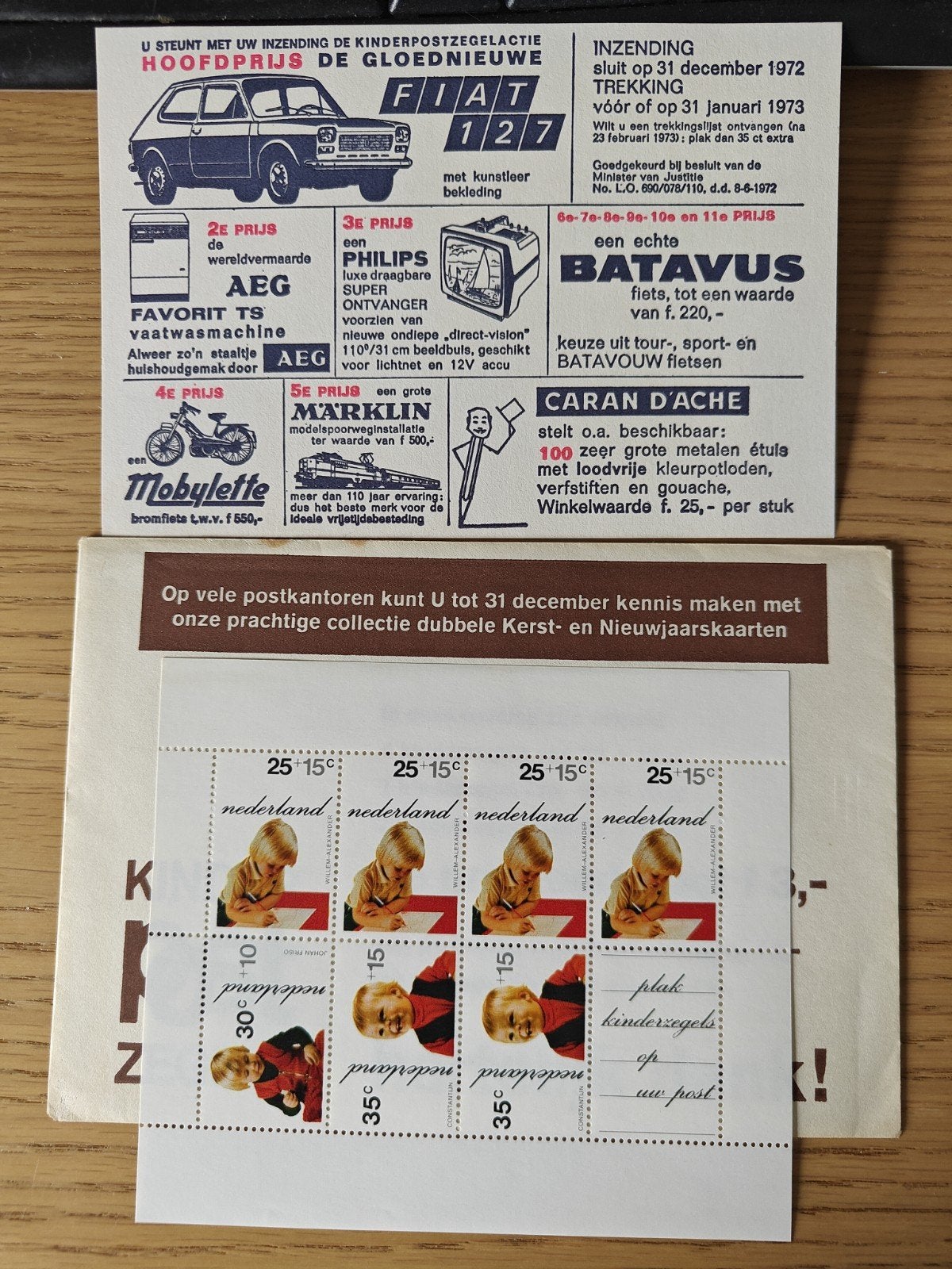 Kinderpostzegels 1972 - Stichting voor het Kind, Ophalen of Verzenden, Na 1940, Postfris