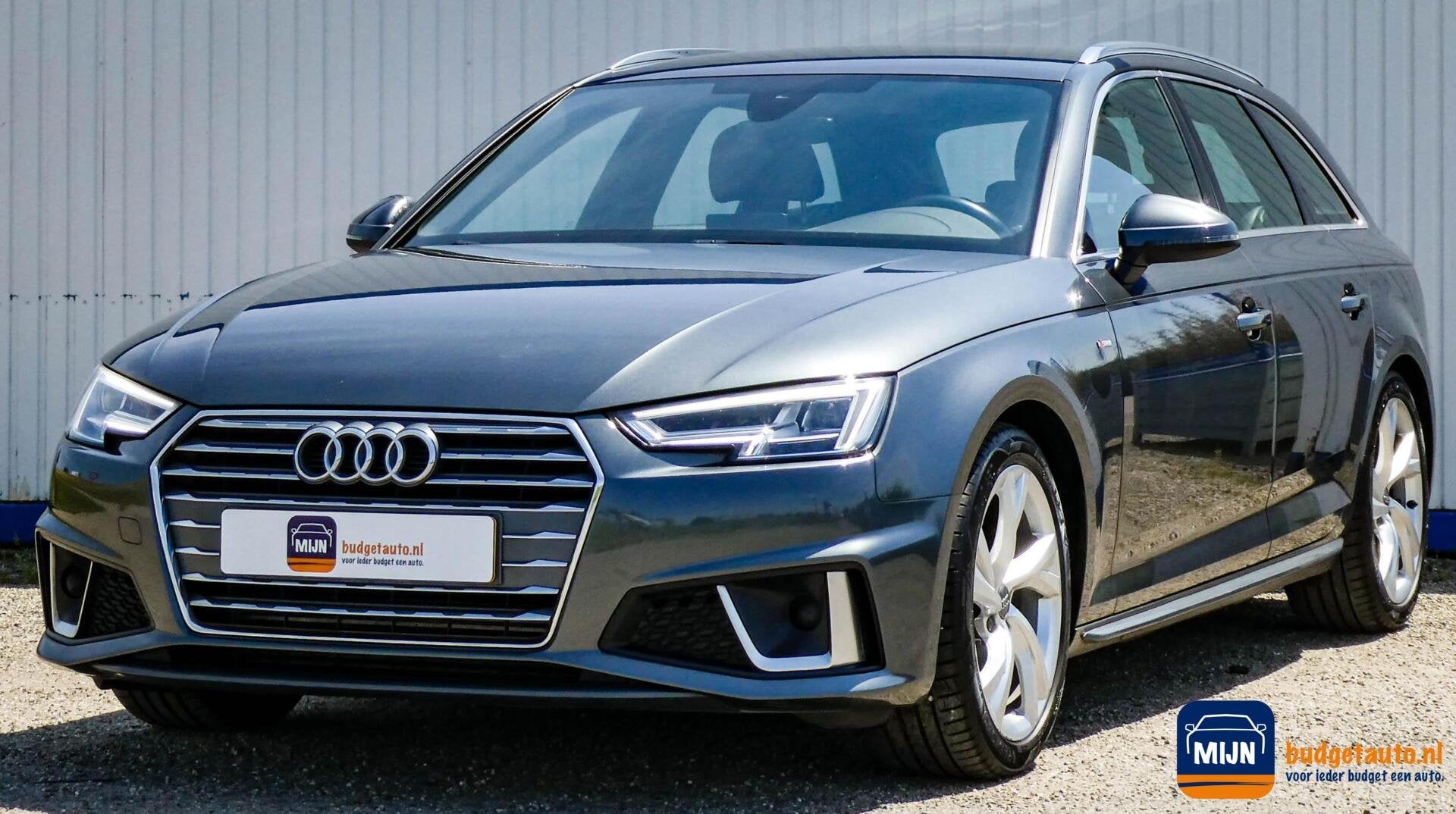 Audi A4 Avant 40 TFSI Sport S Line Edition MHEV, Auto's, Gebruikt, Origineel Nederlands, Hybride Elektrisch/Benzine, Te koop