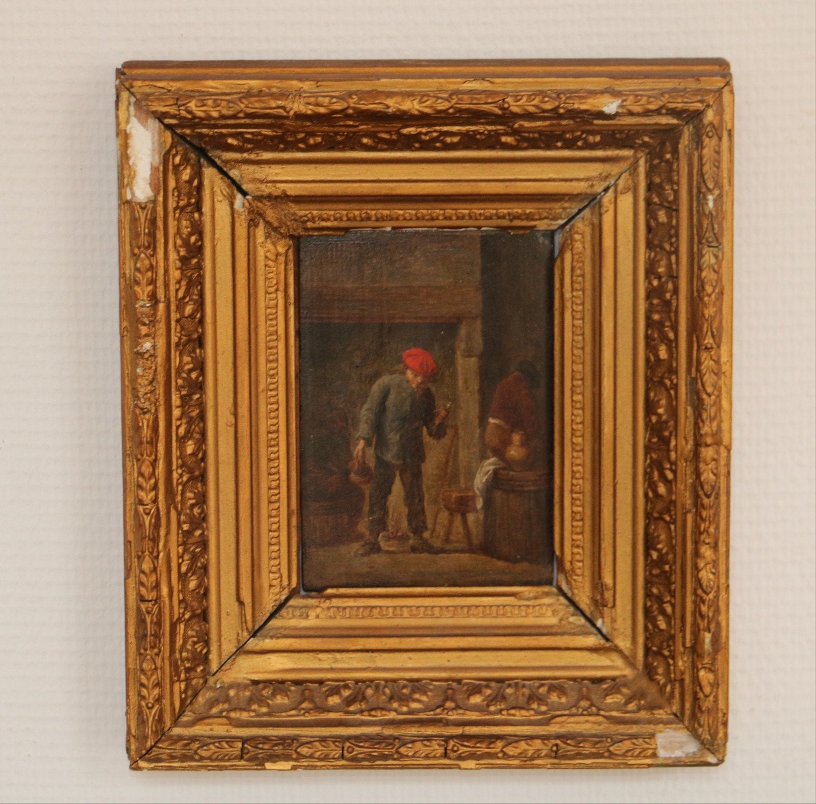 De Avond in de Herberg, Antiek en Kunst, Ophalen