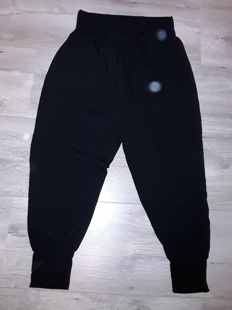 Hunkemoller Sleepwear Zwarte Zachte Broek Maat XL, Kleding | Dames, Pyjama's, Gedragen, Maat 46/48 (XL) of groter, Ophalen of Verzenden