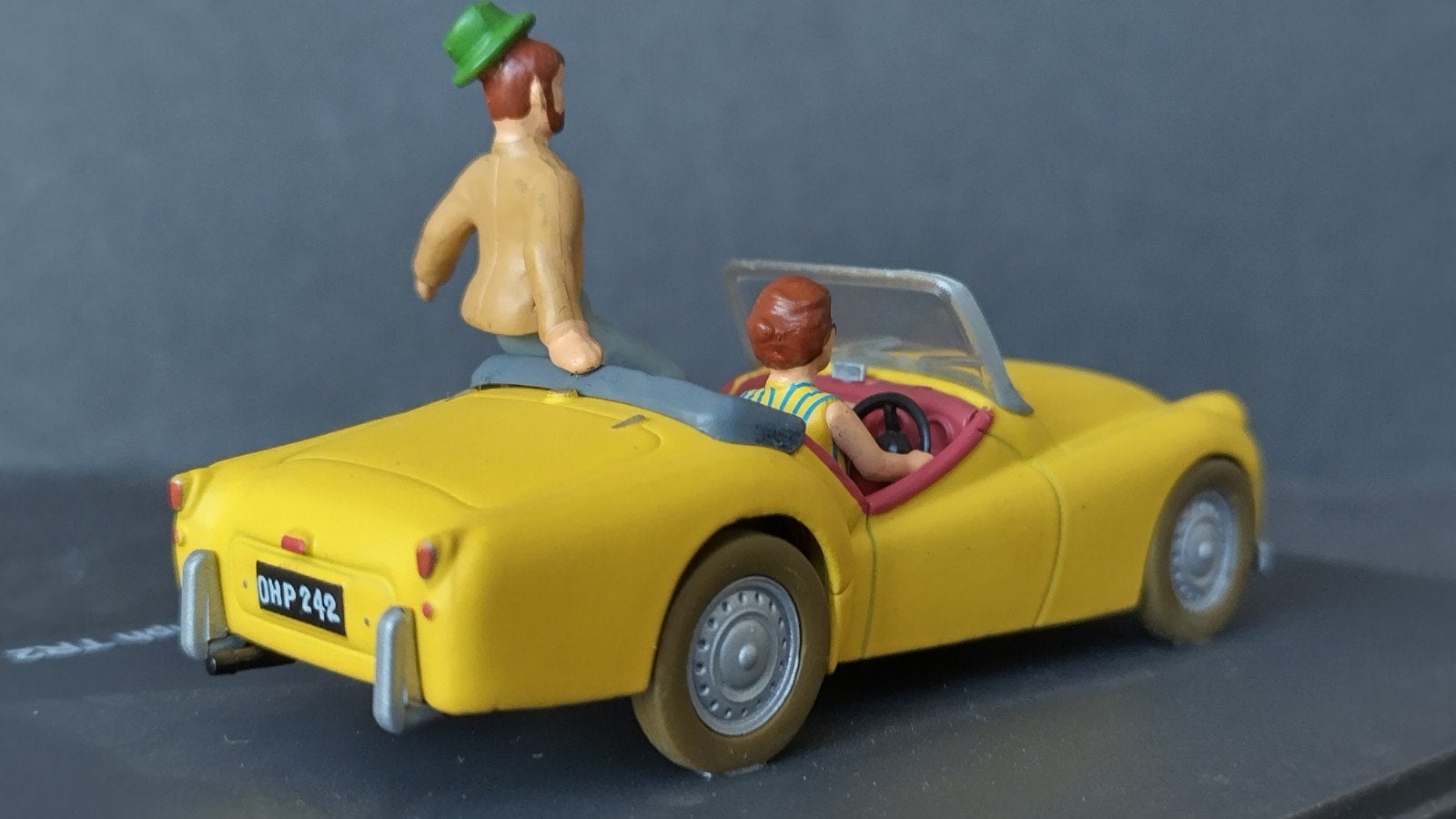 Triumph TR 2 1:43 Eligor Blake & Mortimer Pol, Overige merken, Auto, Verzenden, .
