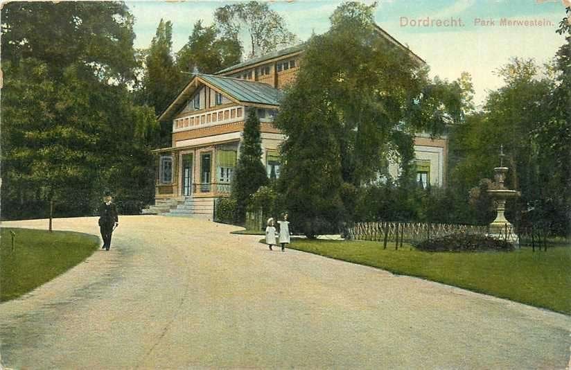 380-917-023 Dordrecht Park Merwestein, Verzenden, Voor 1920, Zuid-Holland