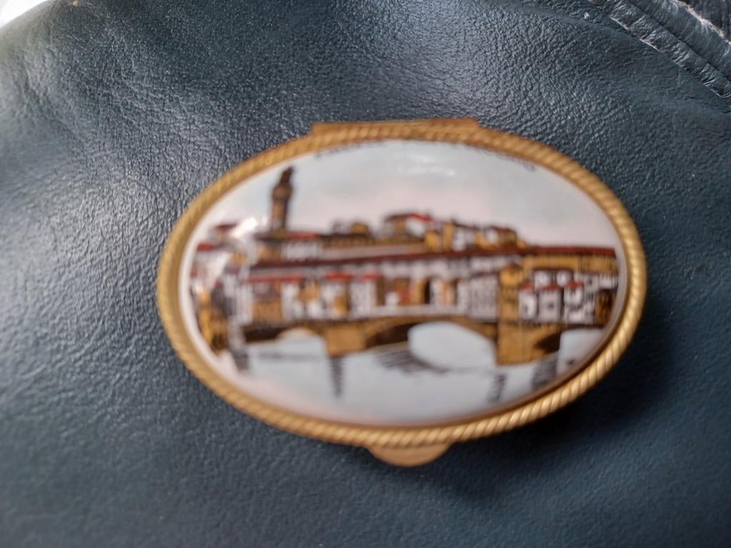 Vintage Pillendoosje ponte vechio venetie, Ophalen of Verzenden