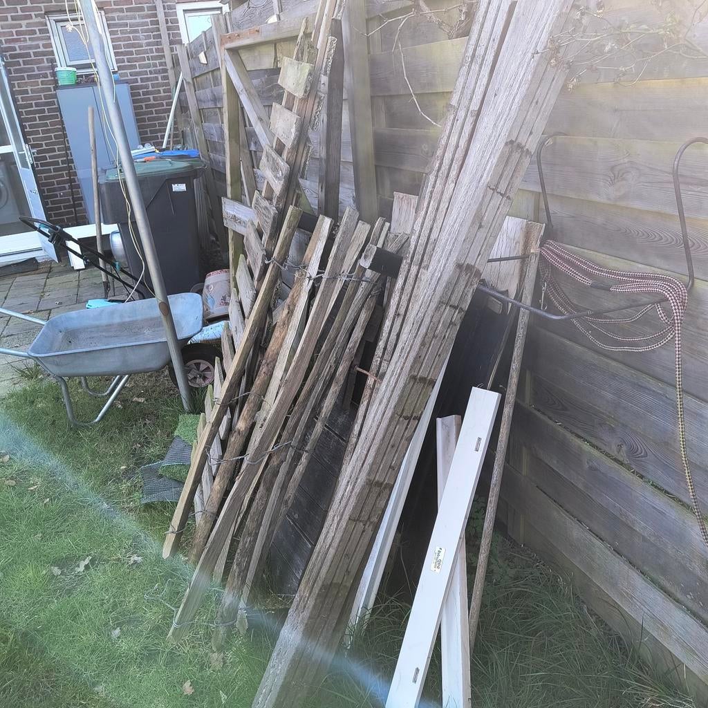 Hout, Ophalen of Verzenden