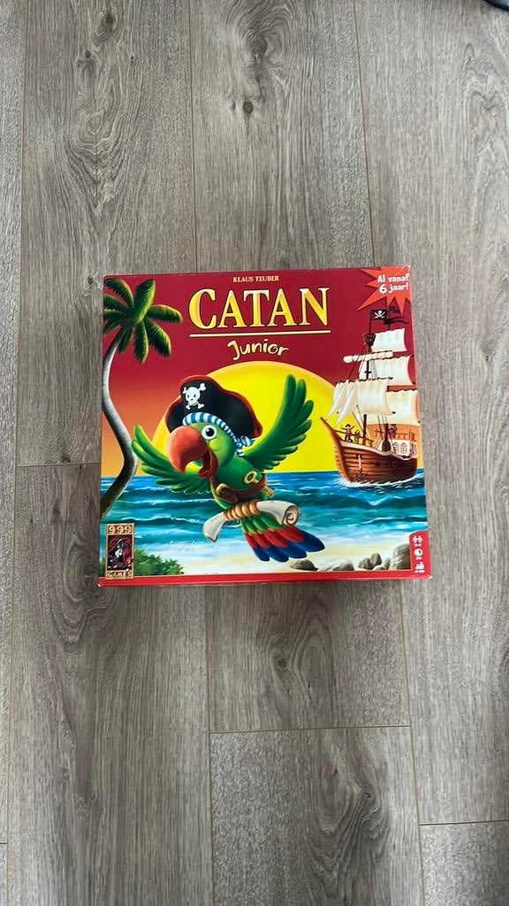 Catan junior, Hobby en Vrije tijd, Gezelschapsspellen | Kaartspellen, Ophalen, Zo goed als nieuw