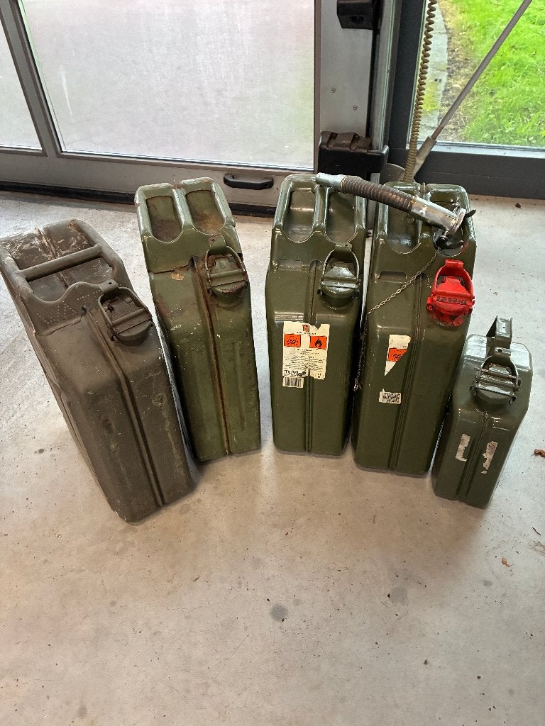 Stalen jerrycan, Ophalen, Overige soorten, Nederland, Overige typen