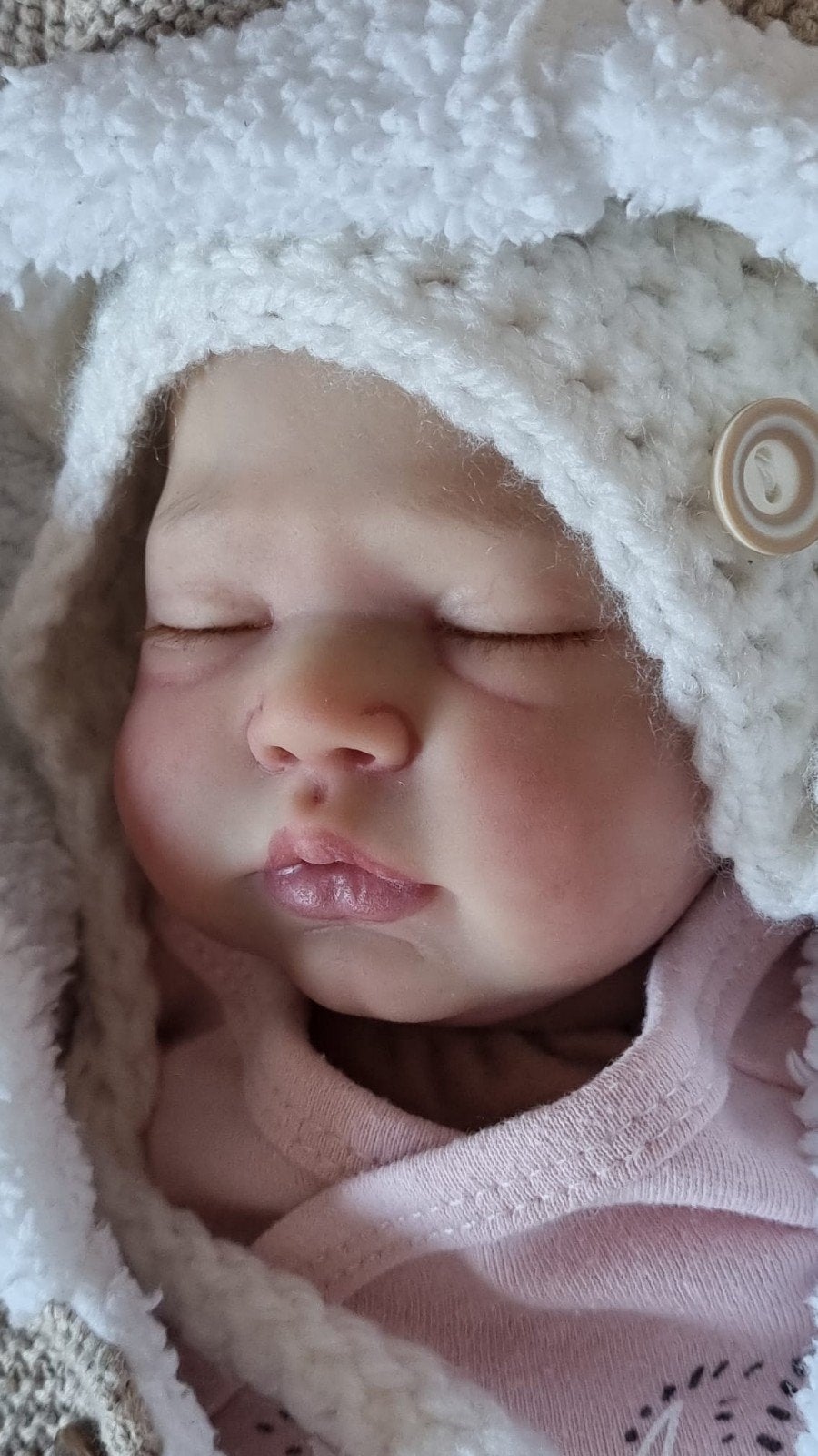 Reborn baby 43 cm – 2,5 kg NIEUW, Verzamelen, Poppen, Ophalen of Verzenden, Nieuw, Babypop, Levensecht of Reborn