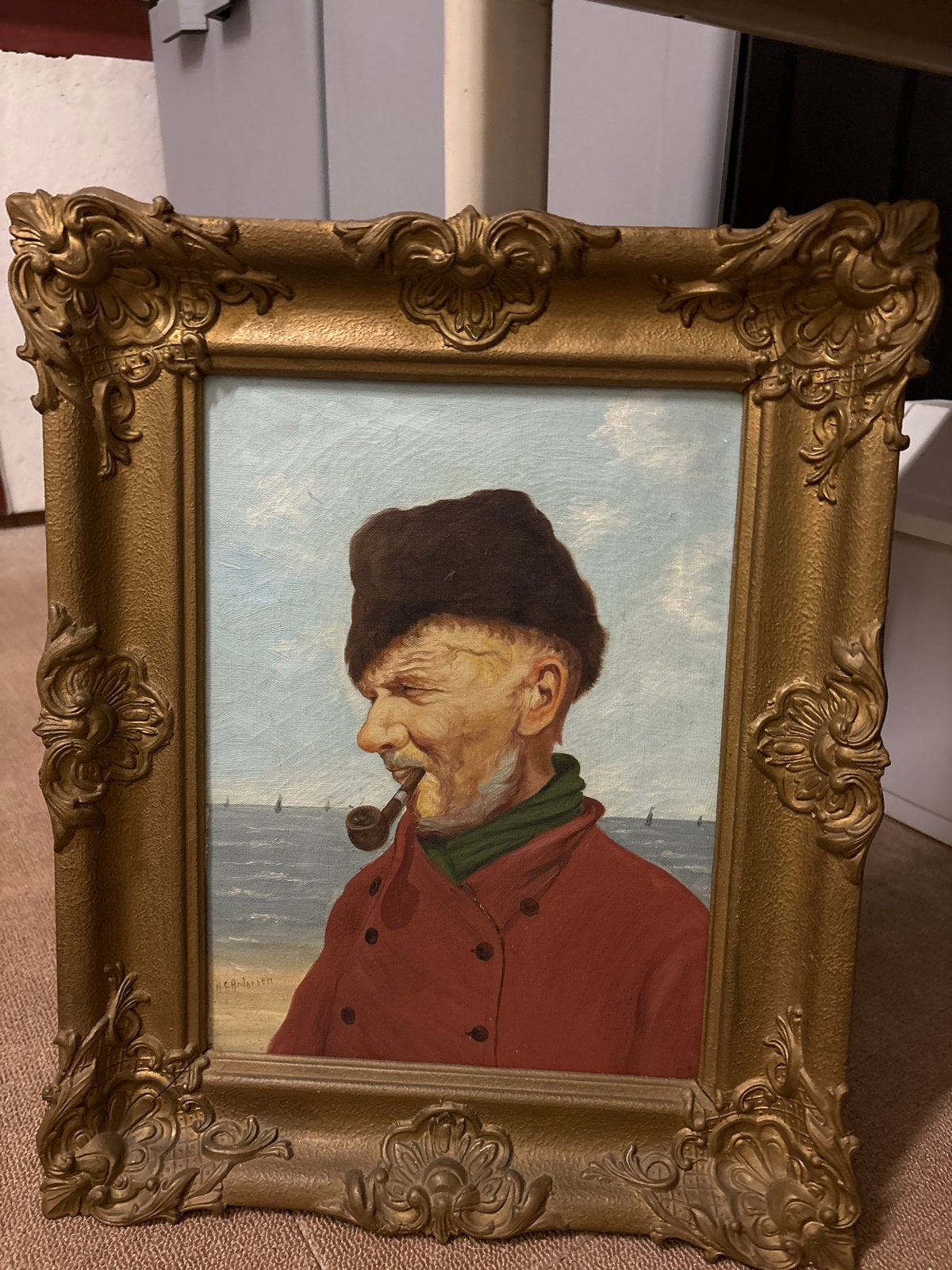 Volendamse Visser in Oude Lijst - H.C.Andersen, Ophalen