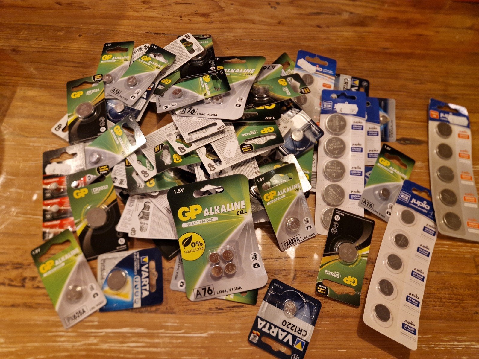 Partij batterijen, Ophalen of Verzenden, Nieuw