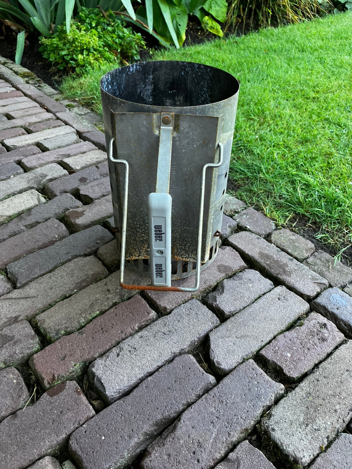 Weber bbq starter, Ophalen of Verzenden, Gebruikt