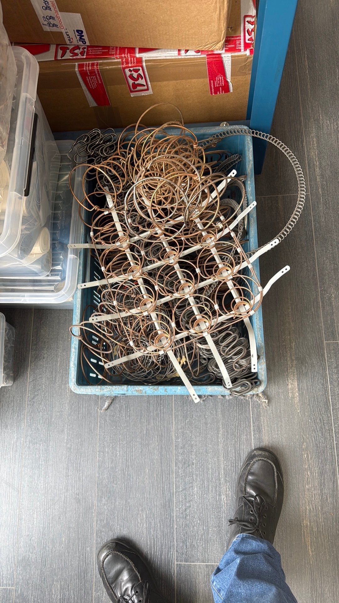 Springveren, Ophalen, Zo goed als nieuw