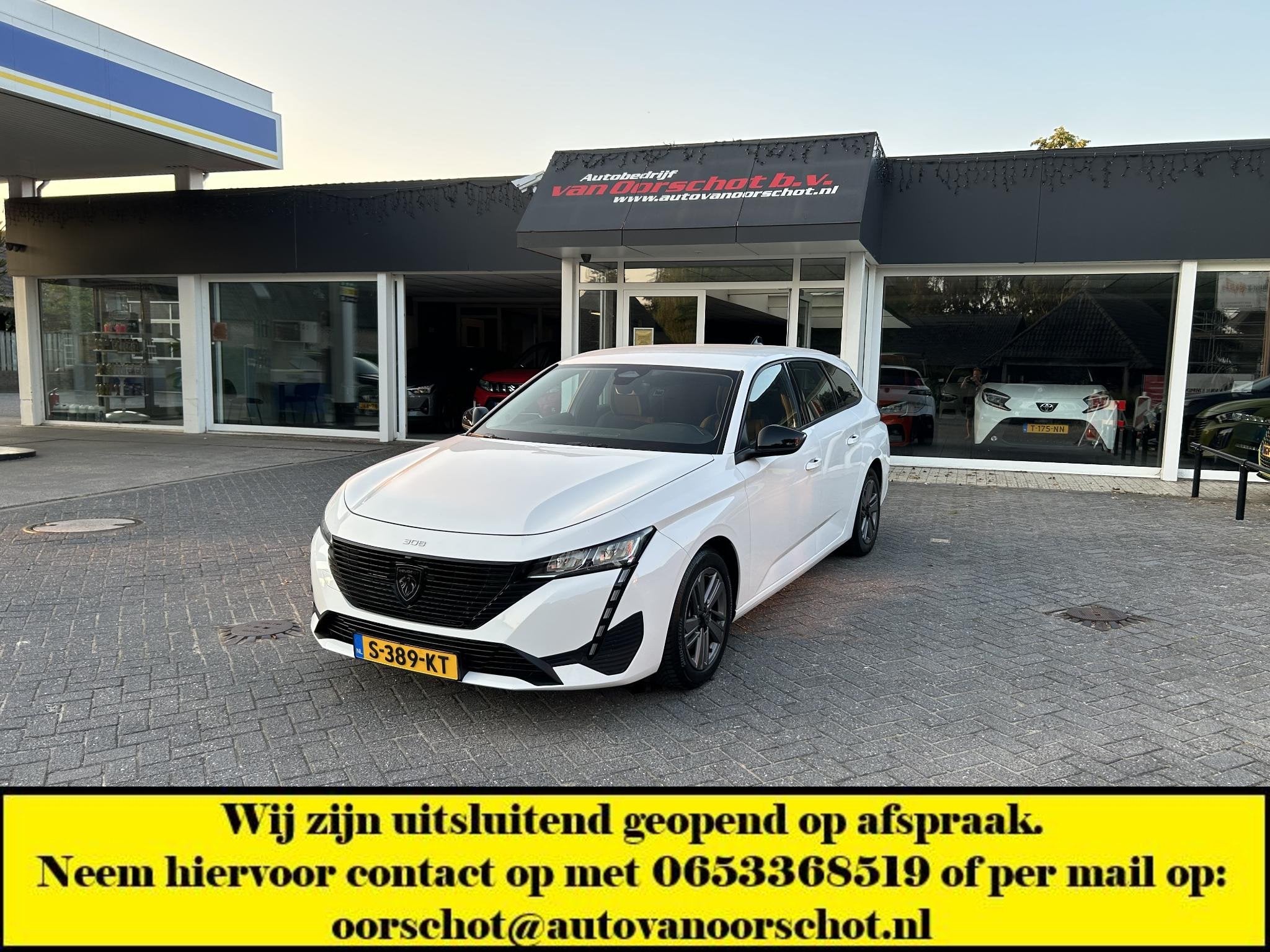 Peugeot 308 SW 1.2 PureTech Active Pack Business, Auto's, Voorwielaandrijving, Dealer onderhouden, 1199 cc, Wit