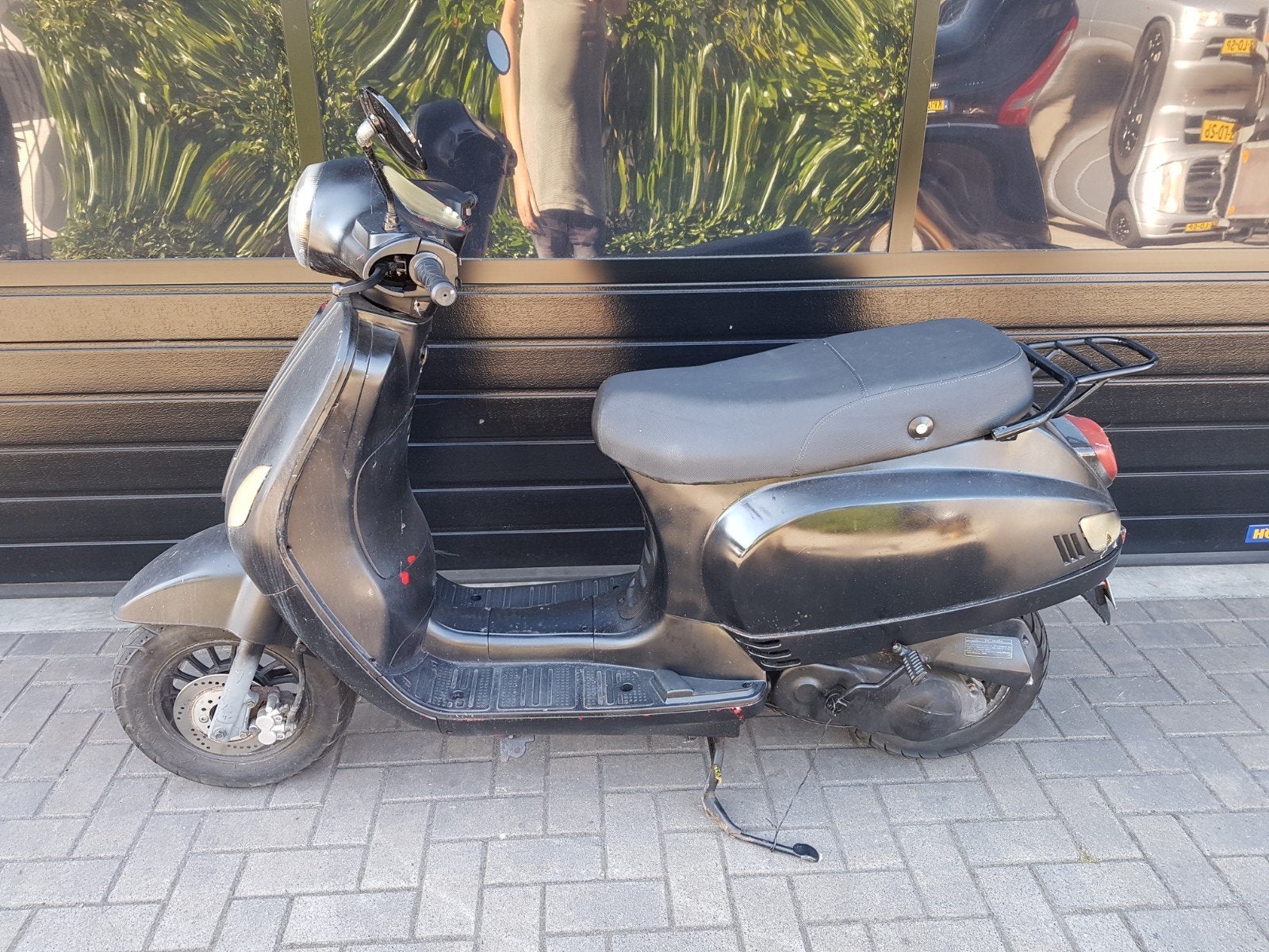 Riya RY50QT-16 scooter met werk., Fietsen en Brommers, Scooters | Overige merken, Gebruikt, 49 cc, Benzine, Maximaal 25 km/u