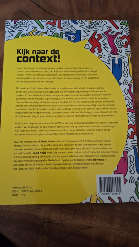 Lilian Linders - Kijk naar de context!, Boeken, Lilian Linders; Josip Kesic; Niels Hermens, Sociale wetenschap, Ophalen of Verzenden