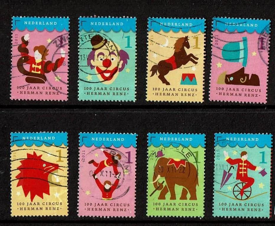 Nederland kavel 227 gestempeld, Verzenden, Na 1940, Gestempeld