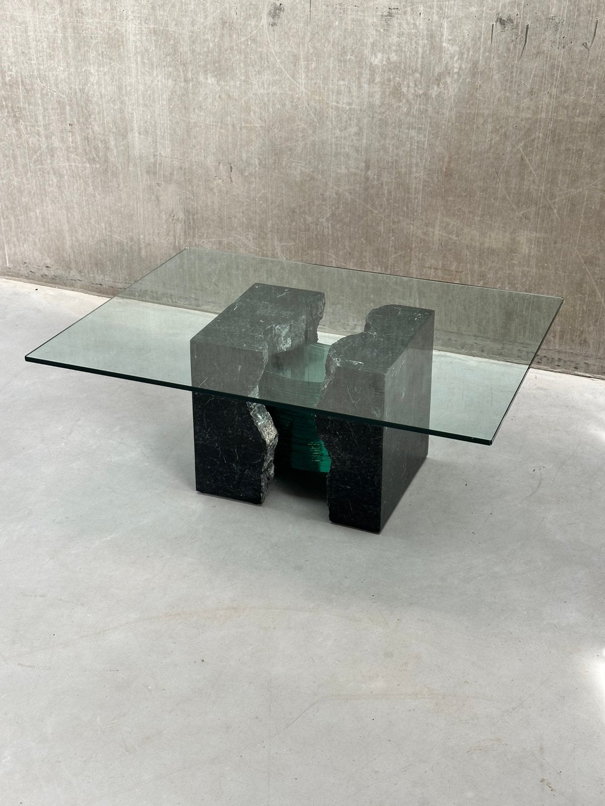 Vintage postmoderne salontafel | Roche Bobios, Ophalen