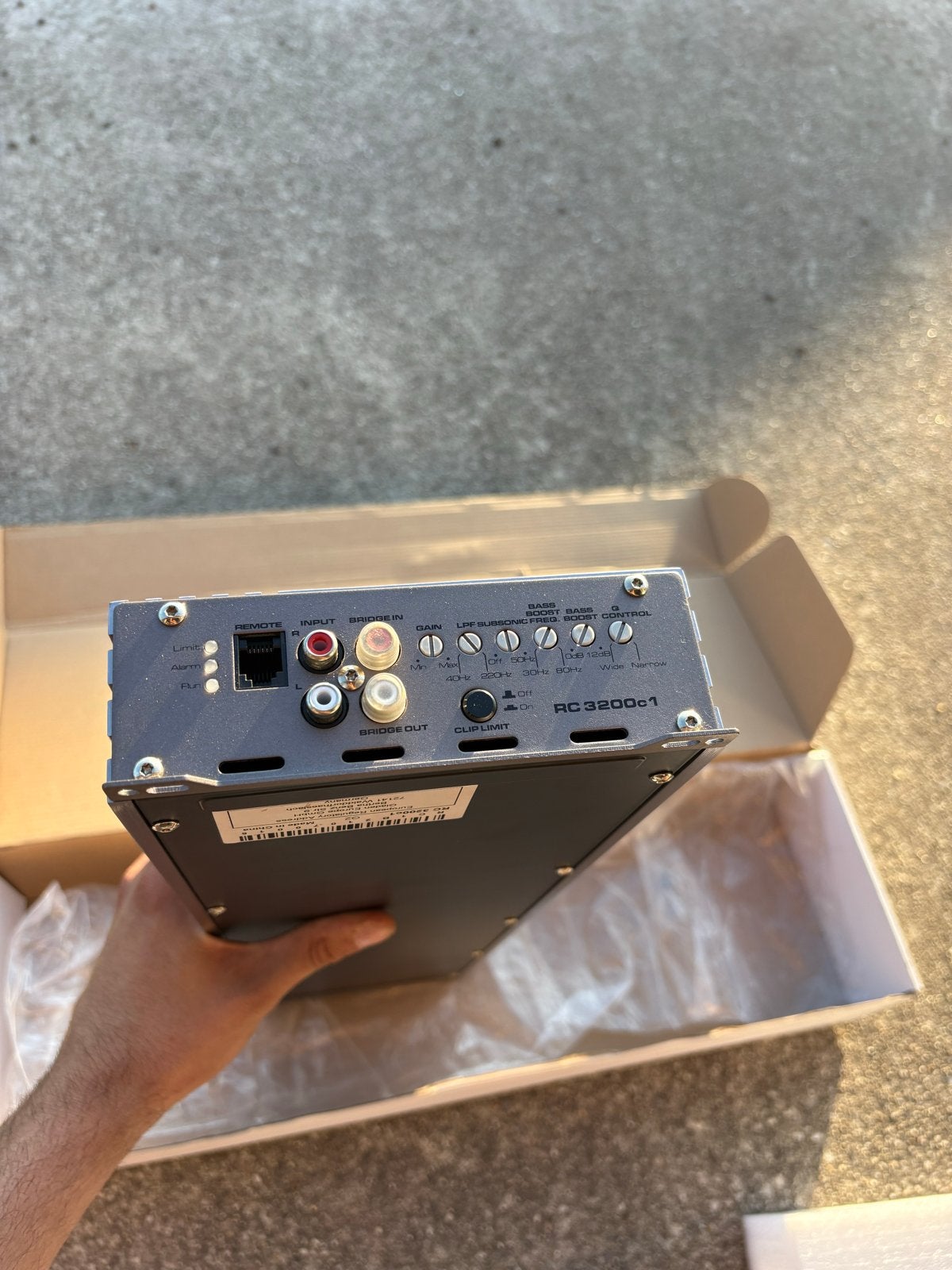Gladen RC3200c1 Monoblock Versterker - Zo goed als nieuw, Overige systemen, Zo goed als nieuw, 120 watt of meer, Ophalen