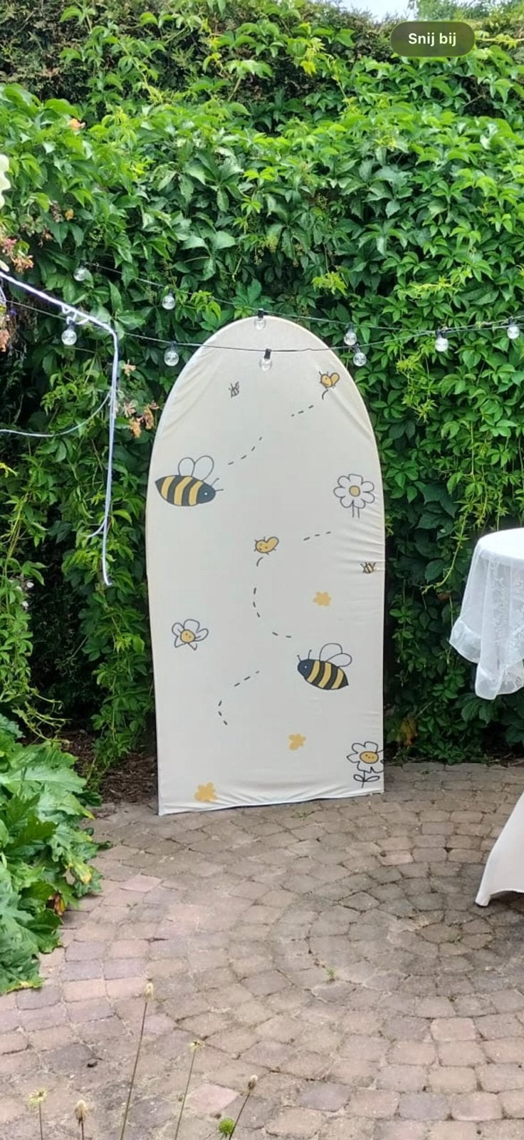Doek Bee-One, Ophalen of Verzenden, Zo goed als nieuw, Versiering