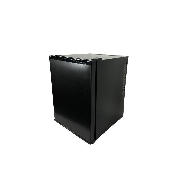 Combisteel Minibar 40 liter zwart dichte deur, Ophalen, Zonder vriesvak, Energieklasse A of zuiniger, Minder dan 45 cm