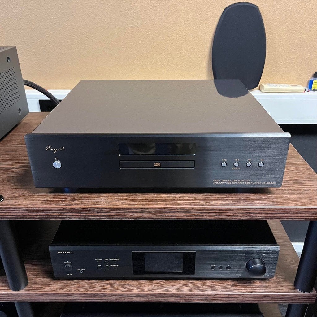 Cayin CS-100CD buizen cd-speler/dac zwart (occasion), Audio, Tv en Foto, Cd-spelers, Overige merken, -, -, Ophalen of Verzenden