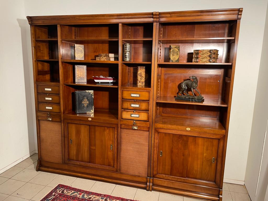 Boekenkast Assi D’Asolo mobili da collizione 226h 265b groot, Ophalen, 250 tot 300 cm, Gebruikt, Met deur(en)