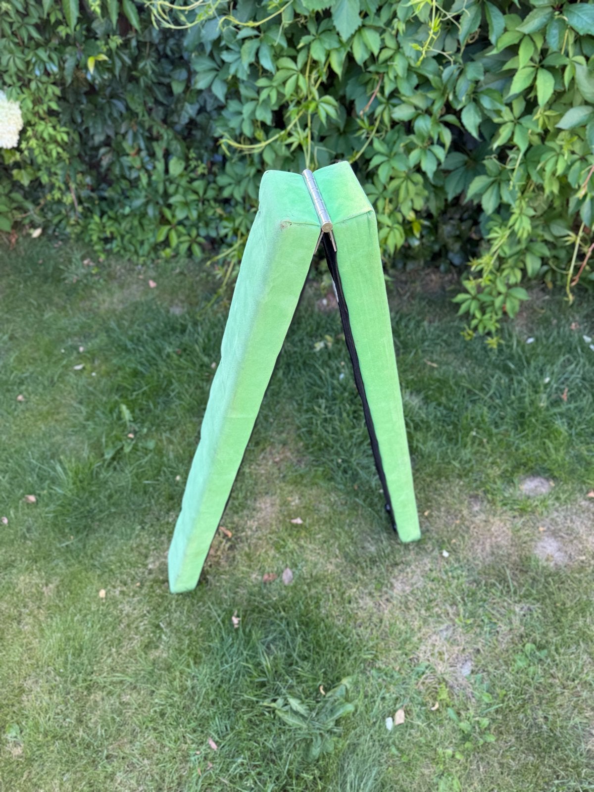 Opklapbare Evenwichtsbalk voor Turnen, Ophalen, Gebruikt, Groen, Materiaal