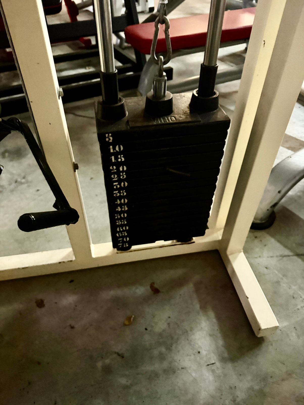 LAT PULLEY ROW PULLEY RUG BICEPS TRICEPS, Ophalen, Gebruikt, Rug, Overige typen