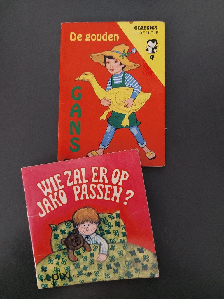 Pixi boekje nr 66 + De gouden Gans, Classics Juweeltje 1973, Boeken, Kinderboeken | Kleuters, Ophalen of Verzenden, Gelezen, Fictie algemeen