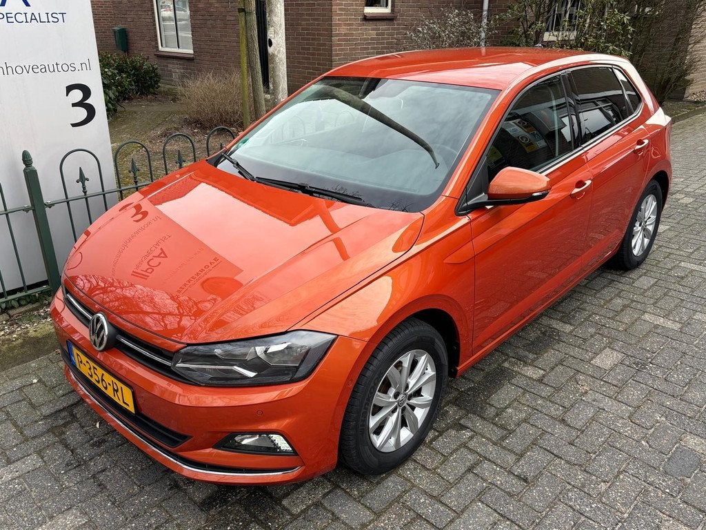 Volkswagen Polo 1.0 TSI Highline (bj 2018), Auto's, Volkswagen, Voorwielaandrijving, 12 maanden, Stof, 23 km/l