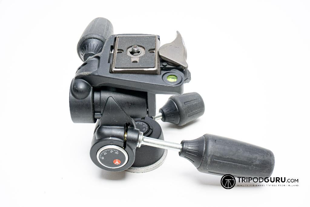 Manfrotto 804RC2 3-weg kop, Gebruikt, Via Valsugana, 100 36022 Cassola (VI) Italy, Info@videndum.com, Balhoofd