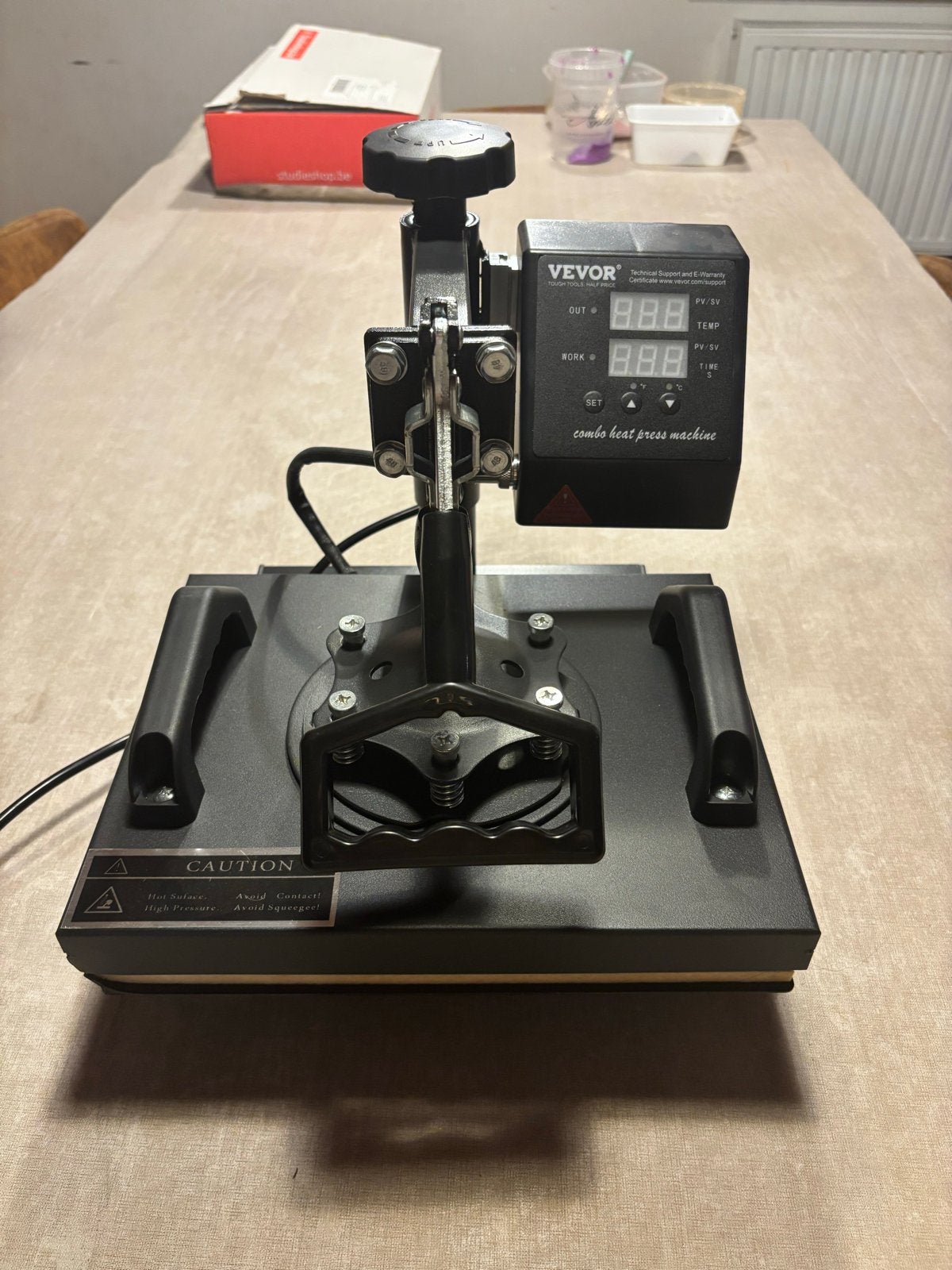Vevor Combo Hittepers Machine - Gebruikt, Gebruikt, Overige thema's, Metaal, Machine