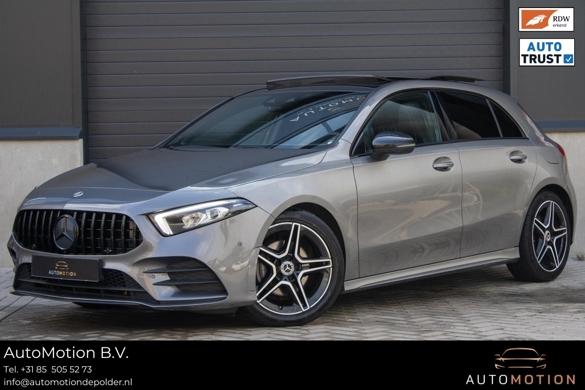 Mercedes-Benz A-klasse 200 Business Solution AMG PANO CAMERA, Auto's, Gebruikt, 4 cilinders, Met garantie (alle), 163 pk