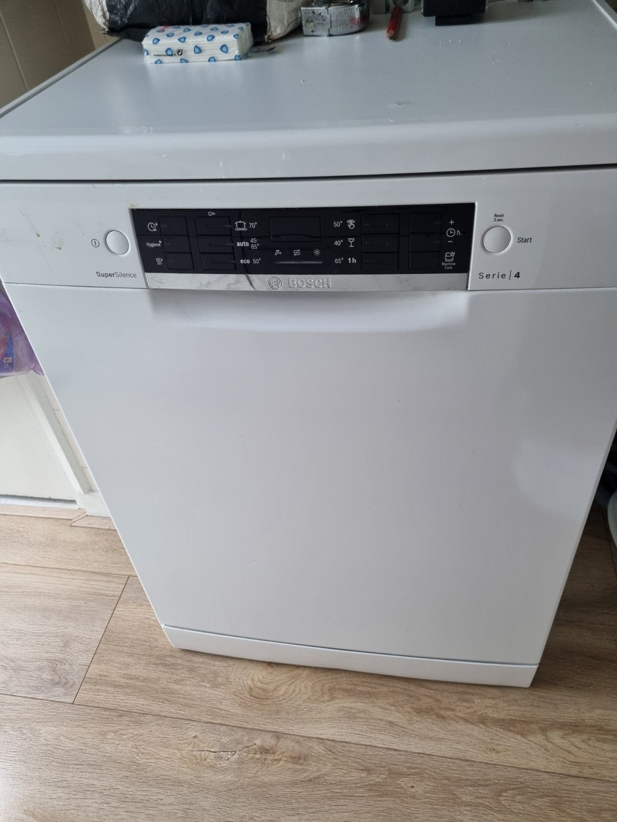 Bosch SMS46IW18E Serie 4 Vrijstaande Vaatwasser, Ophalen, Gebruikt, 60 cm of meer, 85 tot 90 cm
