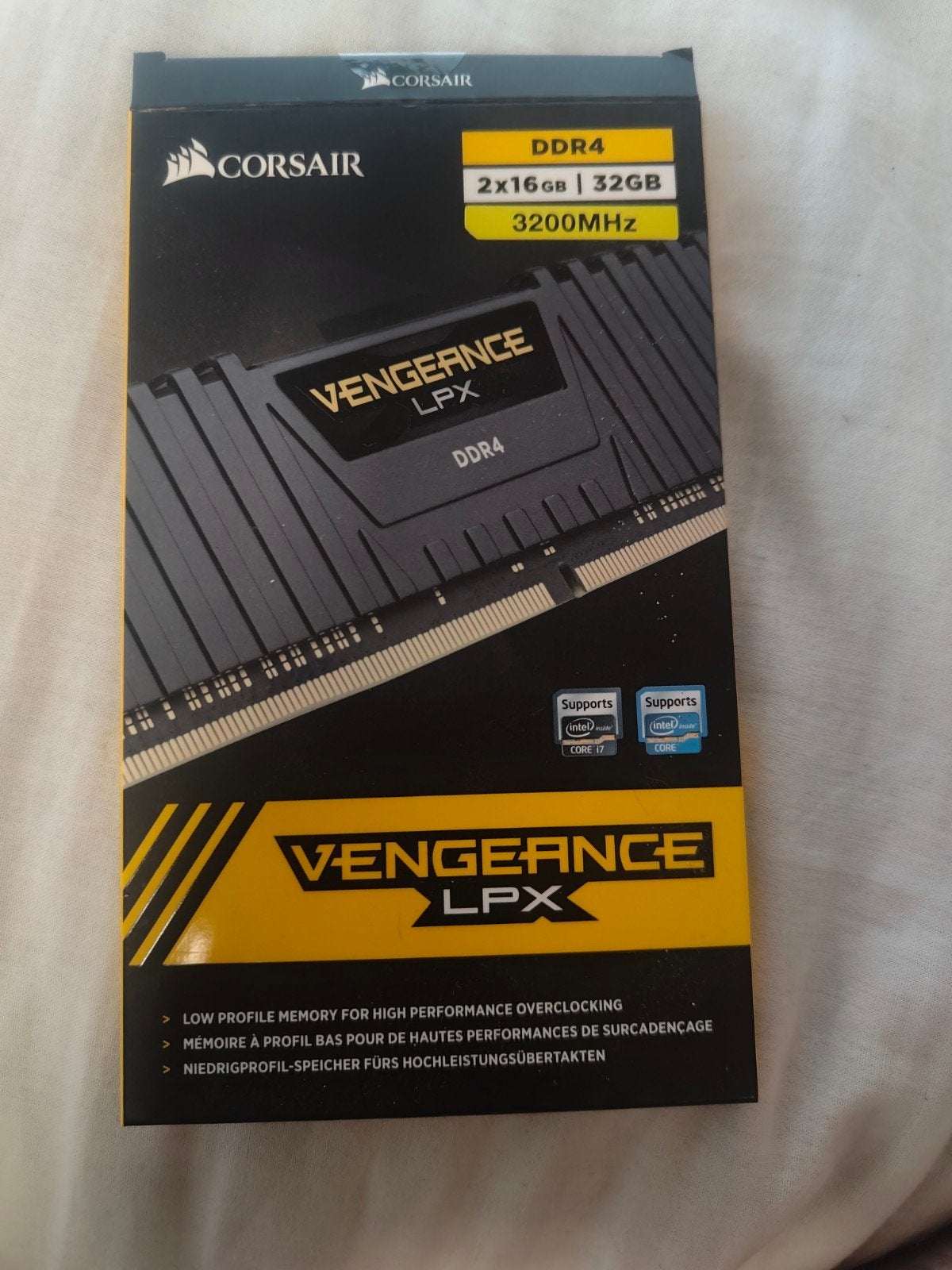 Corsair Vengeance LPX DDR4 3200MHz 2x16GB (32GB) RAM, 32 GB, DDR4, Ophalen of Verzenden, Zo goed als nieuw