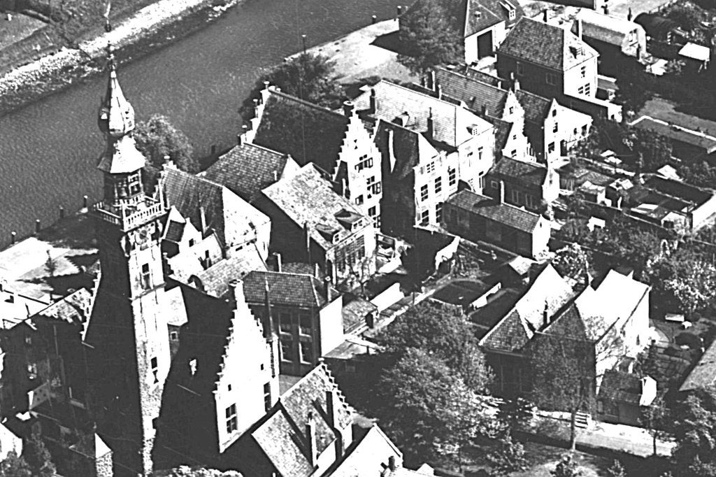 700331 Veere Zeeland 1959 Gelopen met postzegel, Ophalen of Verzenden, 1940 tot 1960, Gelopen, Zeeland