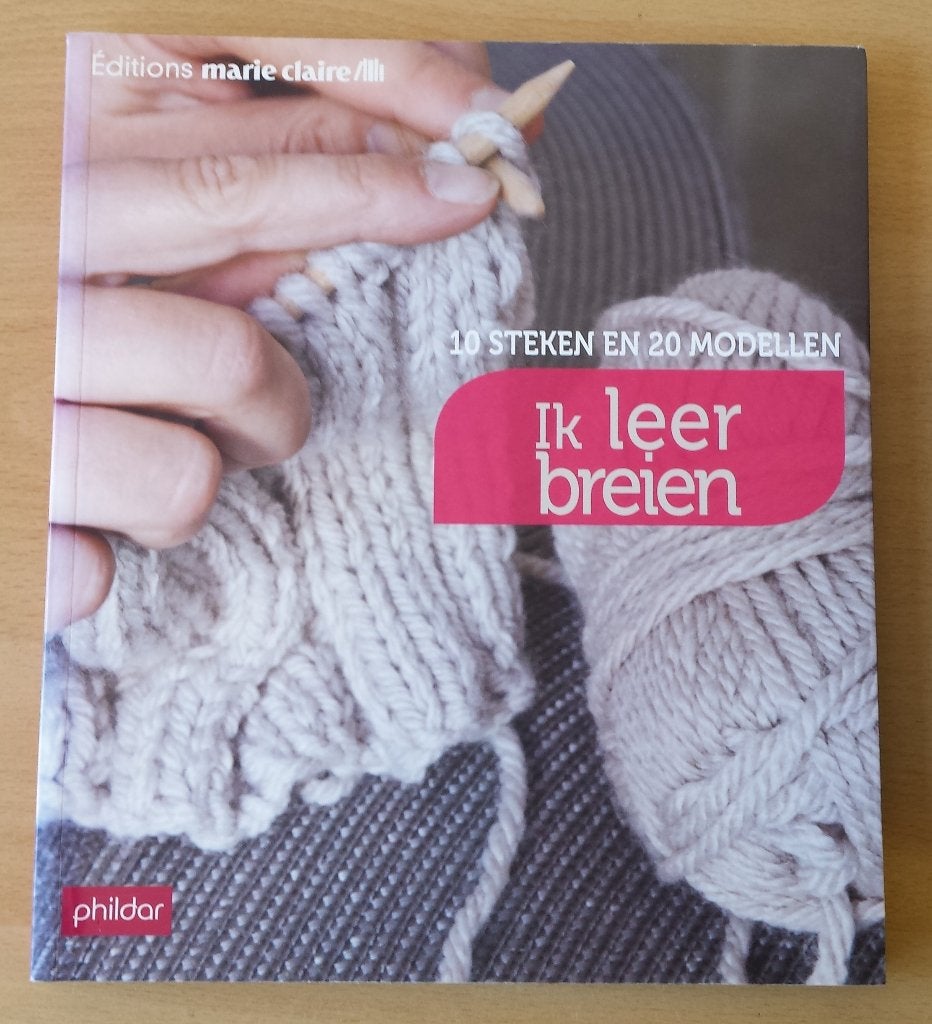 Ik Leer Breien - Marie Claire / Phildar - 2011, Gebruikt, Marie Claire, Ophalen of Verzenden, Breien