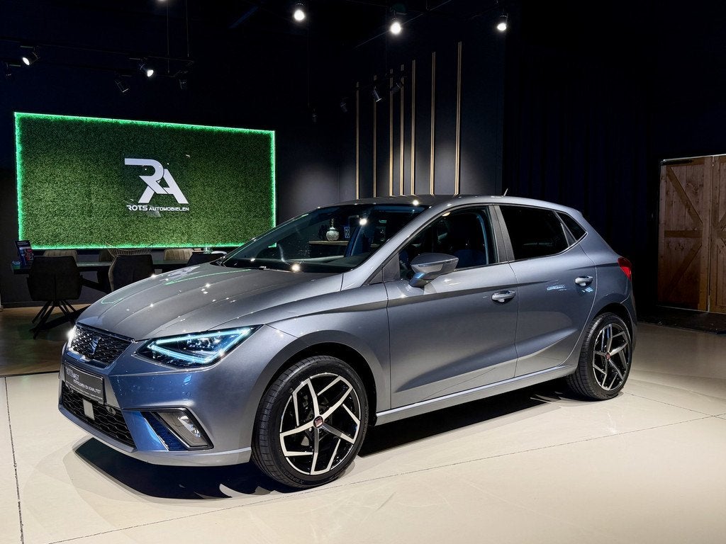 SEAT Ibiza 1.0 TSI Style Navi|ACC|Camera|Keyless Grijs, Stof, Gebruikt, Huisgarantie, Met garantie (alle)