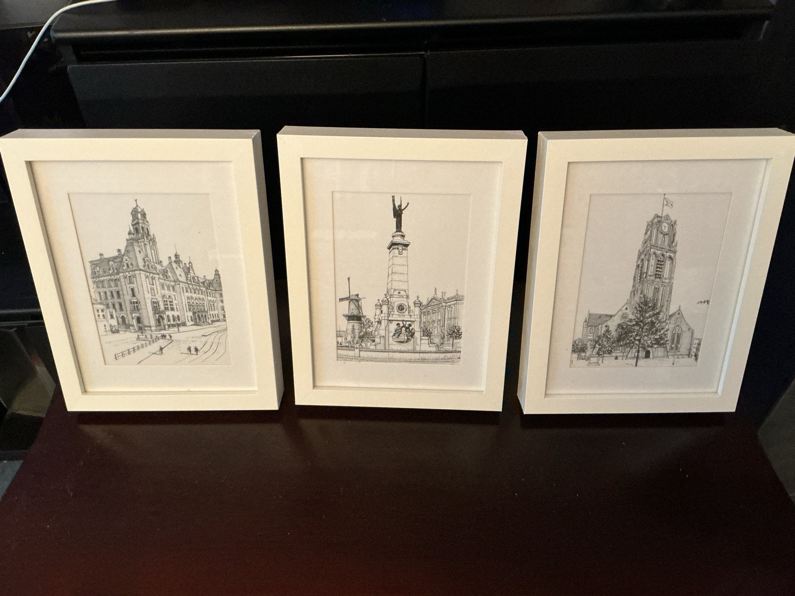 8 IKEA fotolijsten met leuke prenten kunnen staan en hangen, Huis en Inrichting, Woonaccessoires | Lijsten, Ophalen, Minder dan 50 cm